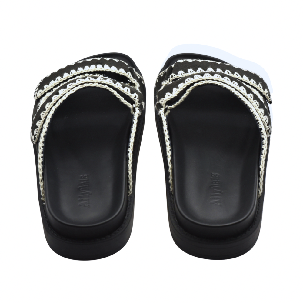 Slip-in Tofflor SARA Svart